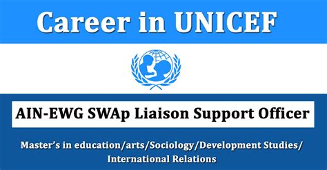 Ain Ewg Swap Liaison Support Officer Job In Nepal Unicef Merorojgari