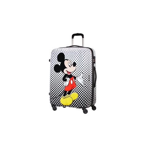 Maleta Grande Mickey Polka Dot Disney Legends De American Tourister