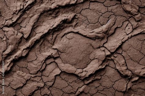 High-Resolution Image of Mud Cracks Texture Background Showcasing the ...