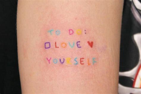 97 Self Love Tattoos That Celebrate The Most Important Person In Your