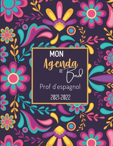 Agenda De Bord 2021 2022 Prof D Espagnol Carnet De Bord Du Professeur