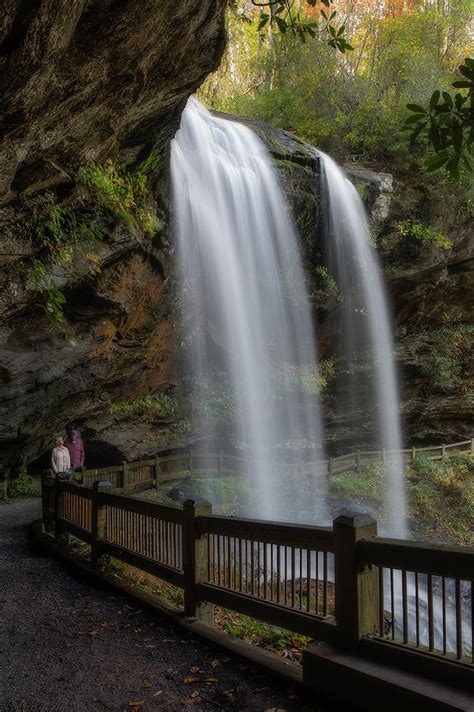 Dry Falls - Nantahala National Forest, North Carolina. Photograph by ...