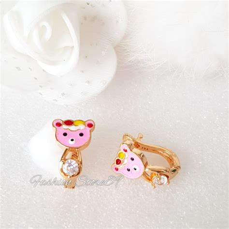 Jual Anting Anak Jurai Klip Karakter Lucu Impor Xuping Yaxiya Perhiasan