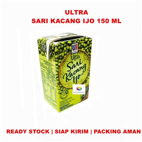 Ultra Sari Kacang Ijo Hijau Ml Lazada Indonesia