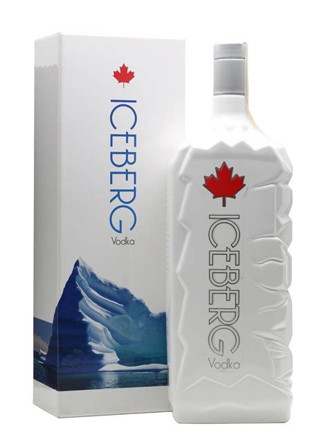 Iceberg Vodka Large Bottle Buy From Worlds Best Drinks Shop