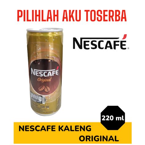 Jual Kopi Nescafe Kaleng Original Nescafe Can Ml Harga