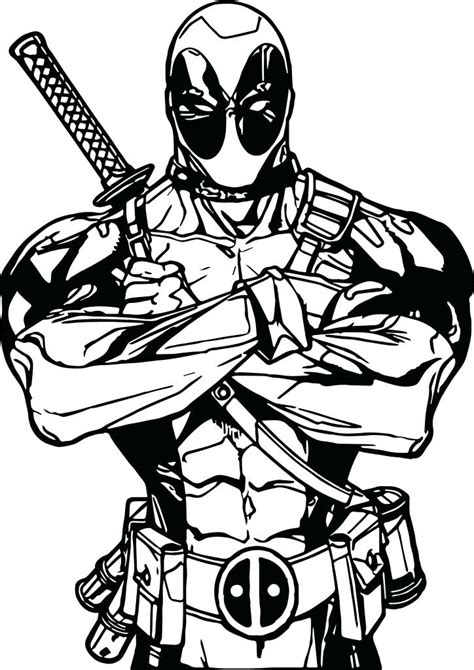 Lego Deadpool Coloring Pages at GetColorings.com | Free printable ...