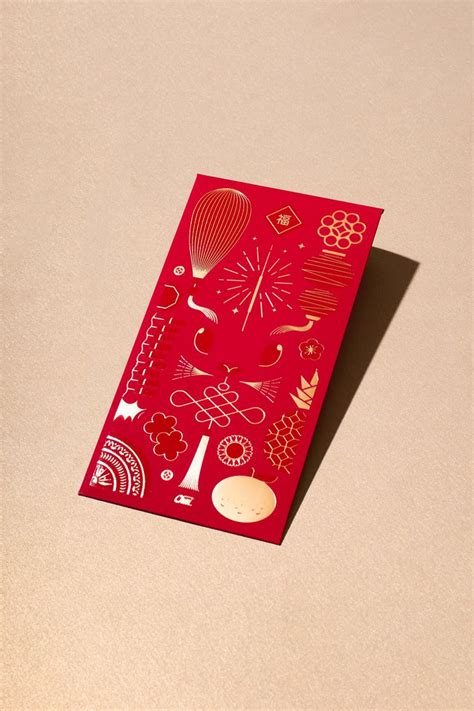 Cny Red Envelopes Year Of The Rabbit Red Packet Hong Bao Lai Xi