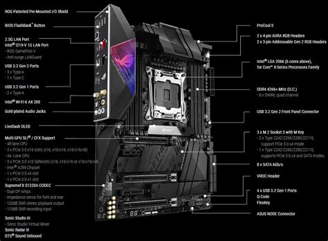 [sic] Asus Rog Strix X299 E Gaming Ii Mainboard Lga 2066 Socket R4 Hardwarezone Forums