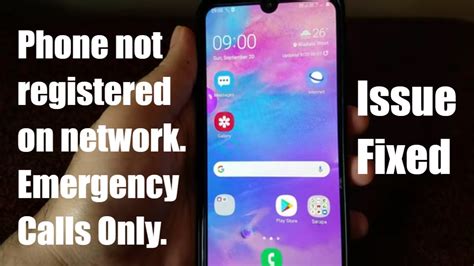 Not Registered On Network Issue Fixed Samsung Galaxy Not Registered