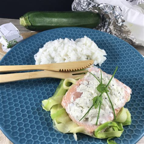 Saumon Et Courgettes En Papillote Recette Rapide Et D Licieuse Les