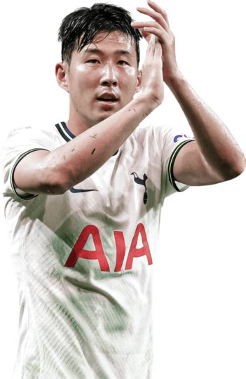 Son Heung Min Tottenham Hotspur Football Render Footyrenders