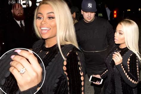 Blac Chyna Proudly Flaunts Diamond Ring After Hinting Shes Engaged To