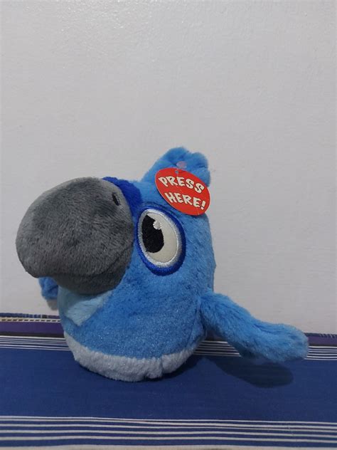 [Plush] Angry Birds Rio - 5'' Blu, Hobbies & Toys, Toys & Games on ...