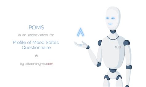 Poms Profile Of Mood States Questionnaire