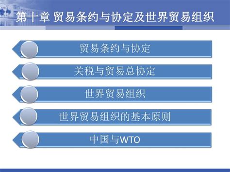 国际贸易条约与协定及世界贸易组织 word文档在线阅读与下载 无忧文档