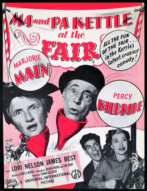 Ma And Pa Kettle At The Fair Rare Film Posters