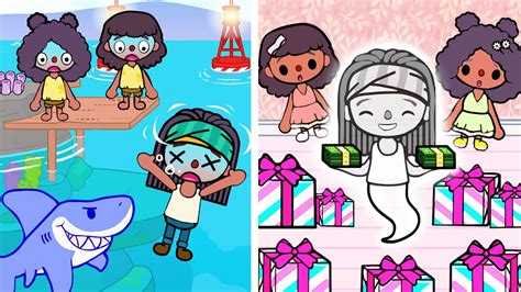 My Life Before Death Vs After Death 🙀☠️👻 Ghost In Toca Boca My Mom