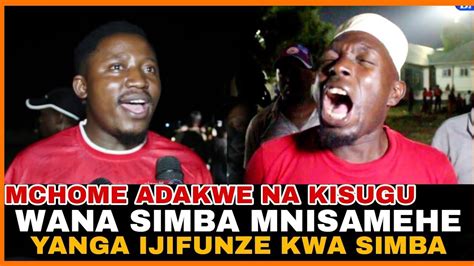 Mchome Mapovu Adakwa Live Uso Kwa Uso Na Kisugu Hapatoshi Awaomba