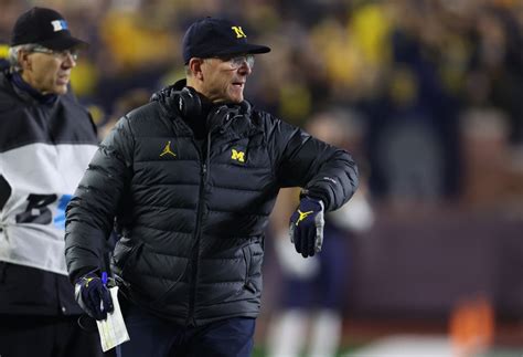 Big Ten Mulling Jim Harbaugh Suspension In Michigan Cheating Scandal