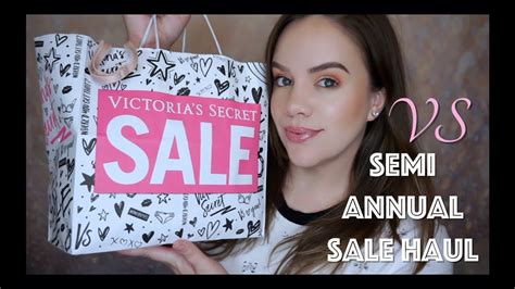 Victoria S Secret Semi Annual Sale Haul Youtube