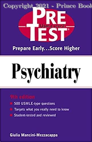 83571471 PRETEST PSYCHIATRY 1e