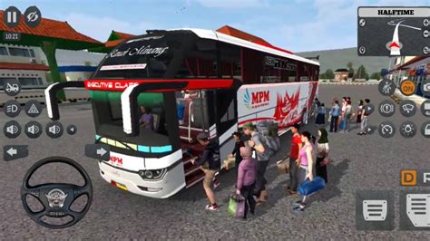 Bus Mpm Antar Penumpang Padang Bukit Tinggi Bus Simulator Indonesia