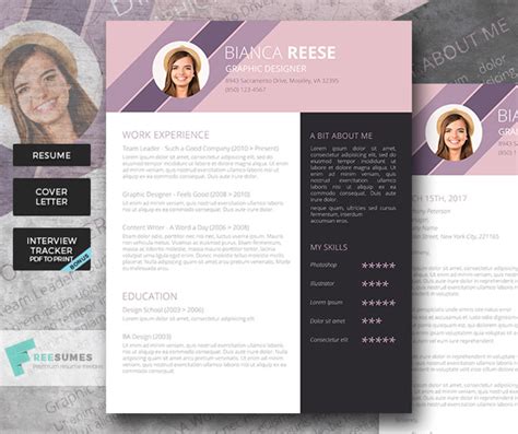 15 Beautiful Resume Designs For Your Inspiration