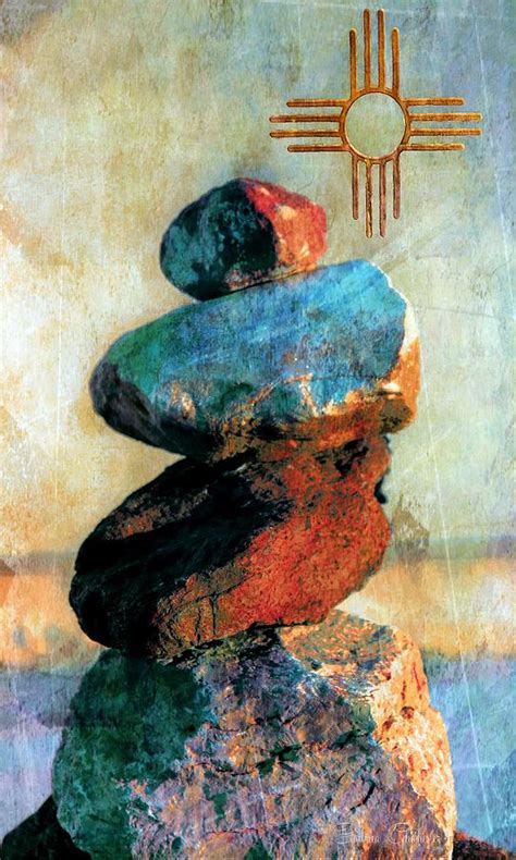 Balance Of The Zia Painting By Barbara Chichester Fine Art America