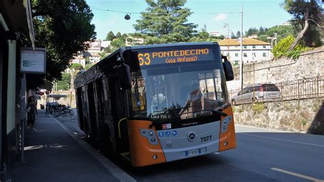 AMT 7077 IIA Menarinibus Citymood 10 Linea 63 Capolinea D Flickr