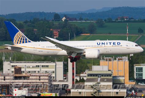 N United Airlines Boeing Dreamliner Photo By Yannic Hamilos