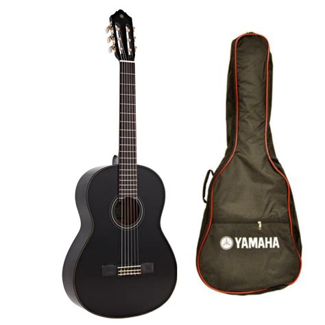 Yamaha C40 Classical Guitar Black Wyamaha Gigbag