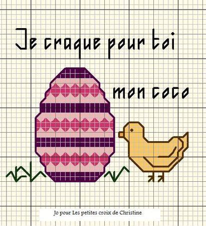 Punto Croce Schemi Di Ricamo E Disegni Per La Pasqua Easter