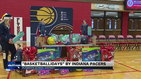 Plymouth High School hosts Indiana Pacers’ annual giveaway