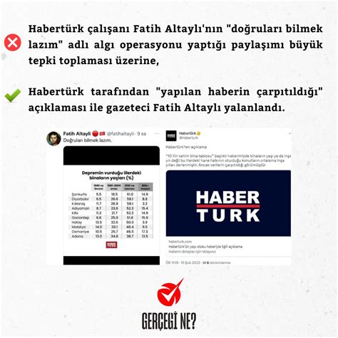 Orkun Özsoy on Twitter RT GercegiNe Fatih Altaylı nın algı yaptığı