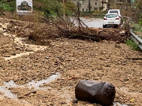 Maltempo Pioggia E Frane Su Strade Provinciali Nel Messinese Comuni