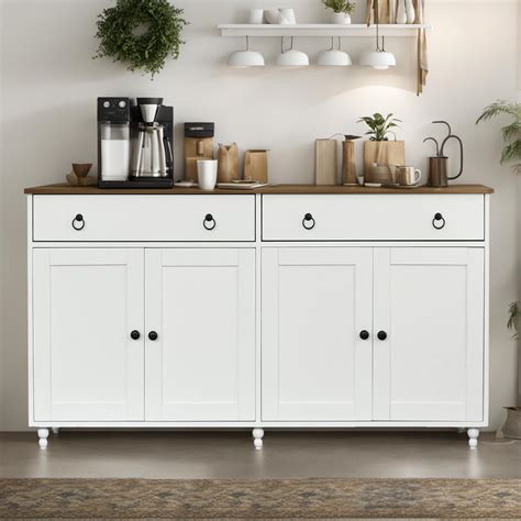 Buy Sideboard Buffet Cabinet White Buffet Cabinet With Storage