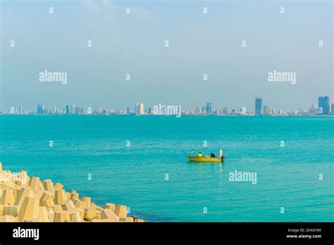 Skyline Of Kuwait Stock Photo Alamy