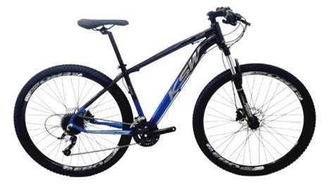 Bicicleta Aro Ksw Xlt Alum Nio V C Mbios Shimano Garfo Trava