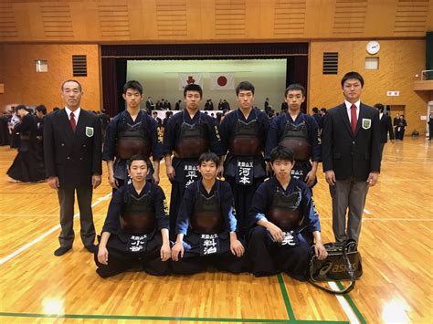 平成30年度岡山県高等学校新人剣道大会 兼 第21回中国高等学校新人剣道大会岡山県予選会 岡山県立東岡山工業高等学校