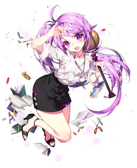 1girl Aisha Elsword Black Shoes Black Skirt Elsword Globe High Heels Long Hair Open Toe Shoes