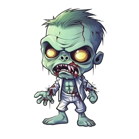 Adorable Zombie Cartoon