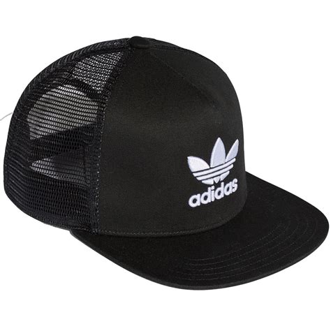 Adidas Originals Trefoil Trucker Cap Blackwhite Fun Sport Vision