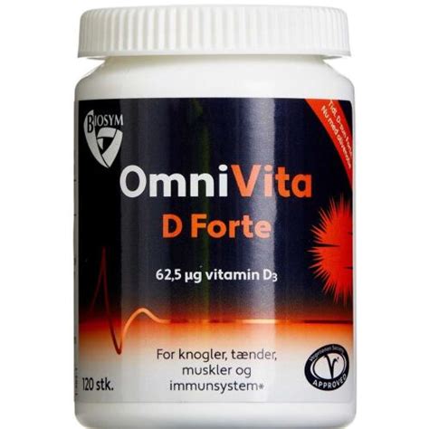 Omnivita D Forte Stk Apotekeren Dk K B Online Nu