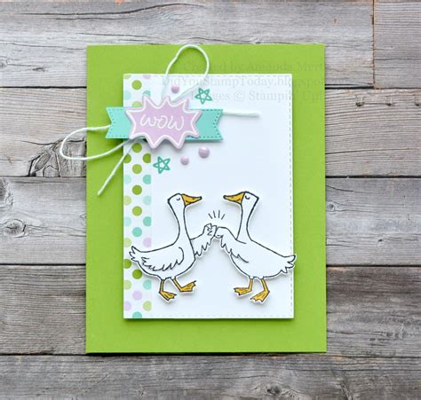 Stampin Up Silly Goose Birthday Card Artofit