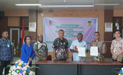 Direktur RSUD Dok II Jayapura Apresiasi Kerjasama Dengan Pemkab Mappi