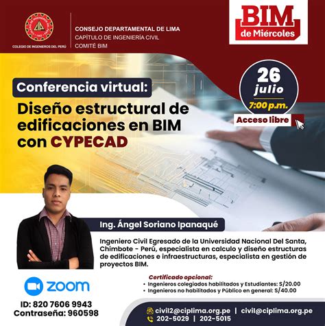 Conferencia Virtual Dise O Estructural De Edificaciones En Bim