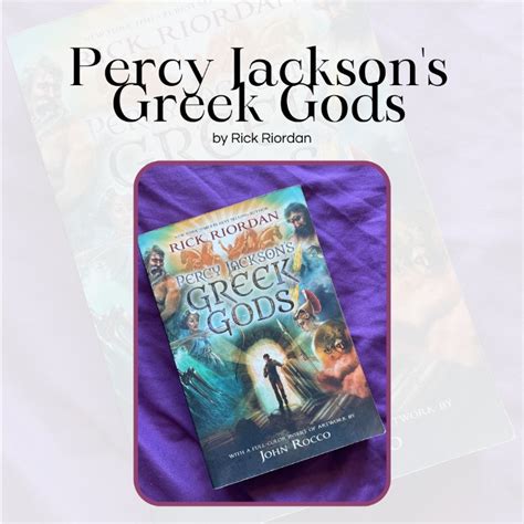 Percy Jackson S Greek Gods By Rick Riordan Hobbies Toys Books