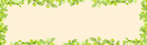 Green Leaves Background Border, Green, Leaves, Leaf Background Image for Free Download