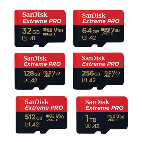 SanDisk Cart O De Mem Ria Extreme Pro Micro SD Alta Velocidade Cart O